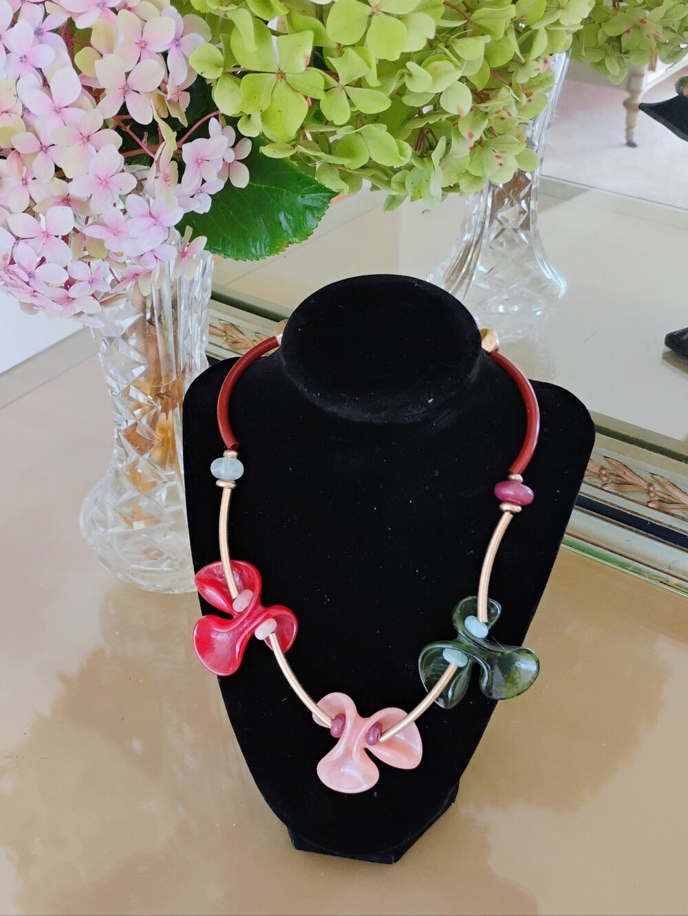 Spanish Brand Flower Necklace